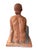 Original Signed O’Hare Figural Sculpture of Seated Woman in Blue Skirt For Sale - Image 10 of 10
