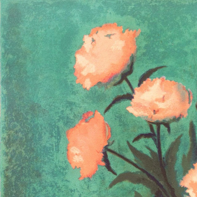 'Dog Roses and Carnations' by Angelina Lavernia, Post-Impressionist Woman Artist, Barcelona, Spain For Sale In Monterey, CA - Image 6 of 10