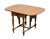 Ethan Allen Heirloom Nutmeg Maple Colonial Early American 35" Drop Leaf Pembroke Accent End Table 10-8544 For Sale - Image 10 of 16
