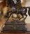 French 19th Century French Patinated Spelter Figure of Joan of Arc on Horse For Sale - Image 3 of 7