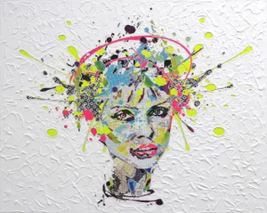 Alea Pinar Du Pre "Blondie" Original Painting
