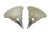 Art Deco Albaster Tulip Shaped Wall Lamps, 1970s, Set of 2 For Sale - Image 9 of 11
