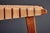 Oak Webbed Chairs in Leather Webbing attributed to Jens Risom, France, 1950s, Set of 10 For Sale - Image 14 of 18