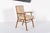 Widdicomb Mid Century Wood & Upholstered Arm Chair by Robsjohn-Gibbings for Widdicomb For Sale - Image 4 of 11