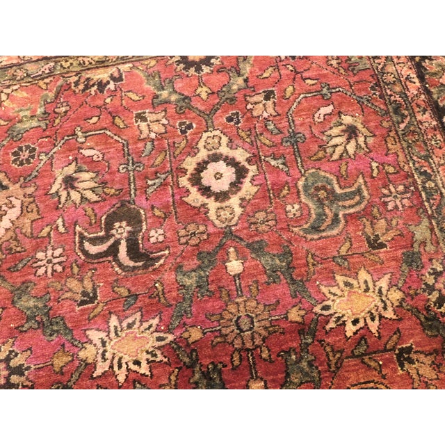 Hand-Knotted Antique Persian Rug. For Sale - Image 13 of 18
