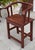 Chinese Rare Antique 18th C Chinese Ming Style Horseshoe Child’s Chair For Sale - Image 3 of 6