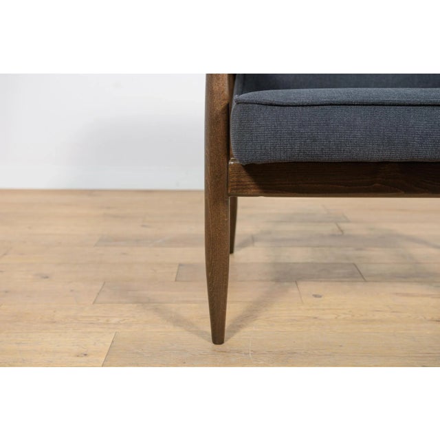 Mid-Century Modern GFM-87 Armchair by Juliusz Kedziorek for Gościcińskie Furniture, Poland, 1960s For Sale - Image 12 of 14