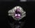 Late 20th Century 2.02ct Gia Ceylon No Heat Pink Sapphire 1.00ct Diamond Platinum Ring Size 5.25 For Sale - Image 12 of 18