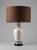 Large Ceramic Table Lamp by V.V. Carraresi, 1940s For Sale - Image 4 of 9