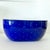 1960s Mid Century Modern Ampleur Ejiry Blue Oval Enamel Bowl W White Diamonds For Sale In Phoenix - Image 6 of 10