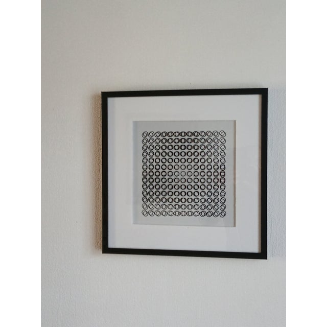 Victor Vasarely, Op Art Composition, 1960, Print For Sale - Image 6 of 6