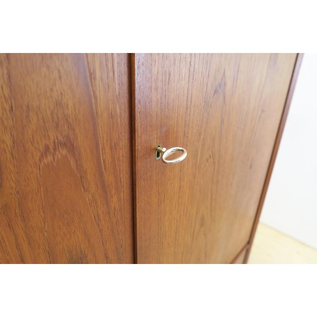 Tall Teak Sideboard, Denmark, 1960s For Sale - Image 6 of 11
