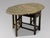 1920s Vintage Italian Green Painted Drop-Leaf Table, 1920 For Sale - Image 5 of 12