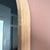 Wood Elegant Arched White Oak Euclid Floor Mirror by Coolican & Company For Sale - Image 7 of 13