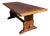 French Country Trestle Farm Dining Table For Sale