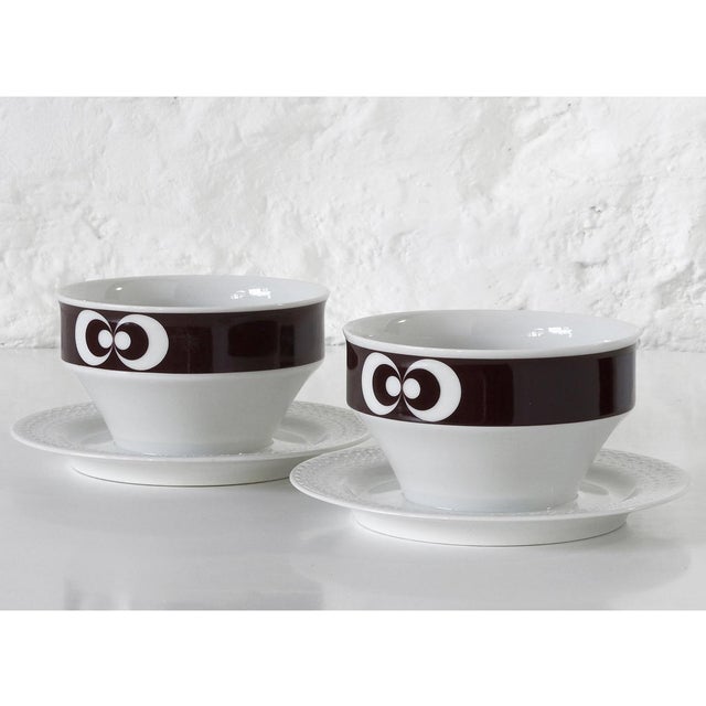 Vintage Porcelain Set from Scherzer Bavaria, Germany, 1970s, Set of 5 For Sale - Image 14 of 18