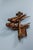 Antique Black Forest Carved Wood Wall Key Holder with Swallow Birds, ca. 1910s For Sale - Image 11 of 18