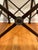 Bronze Maitland Smith Leather, Bronzed Wrought-Iron and Glass Side Table For Sale - Image 8 of 11