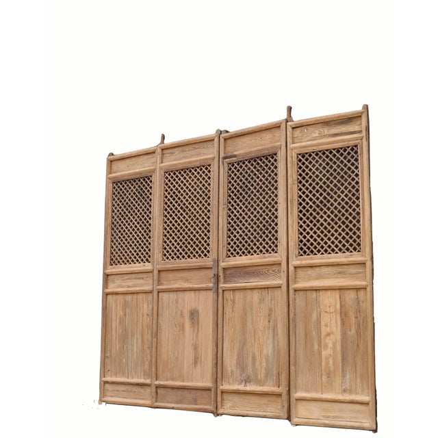 Measuring 29 in width and over 8.7 feet tall each, this set of four lattice panels over 8 feet in width together can be a...