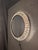 Circular Wall Mirror with Crystal Prisms, 1970s For Sale - Image 4 of 7