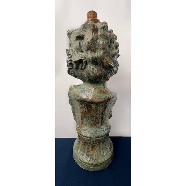 Mid 20th Century Italian Luxardo Bacchus Figural Ceramic Decanter Sculpture For Sale - Image 13 of 13