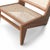 Wood and Woven Viennese Cane Kangaroo Low Armchair by Pierre Jeanneret for Cassina For Sale - Image 6 of 8