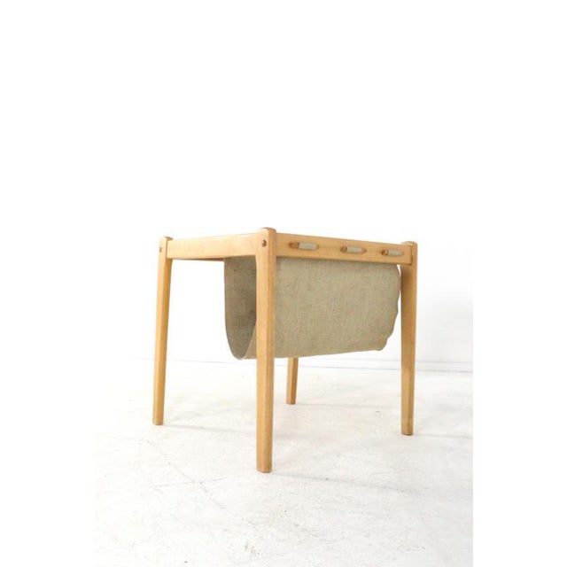 Oak Magazine Rack from BDRD Furbo For Sale - Image 13 of 15