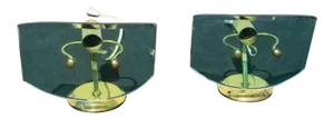 Italian Tale Lamps Attributed to Max Ingrand - A Pair