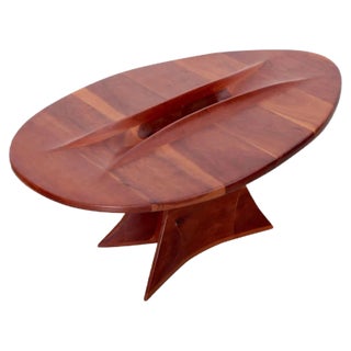 American Studio Free Form Coffee Table, 1970s For Sale