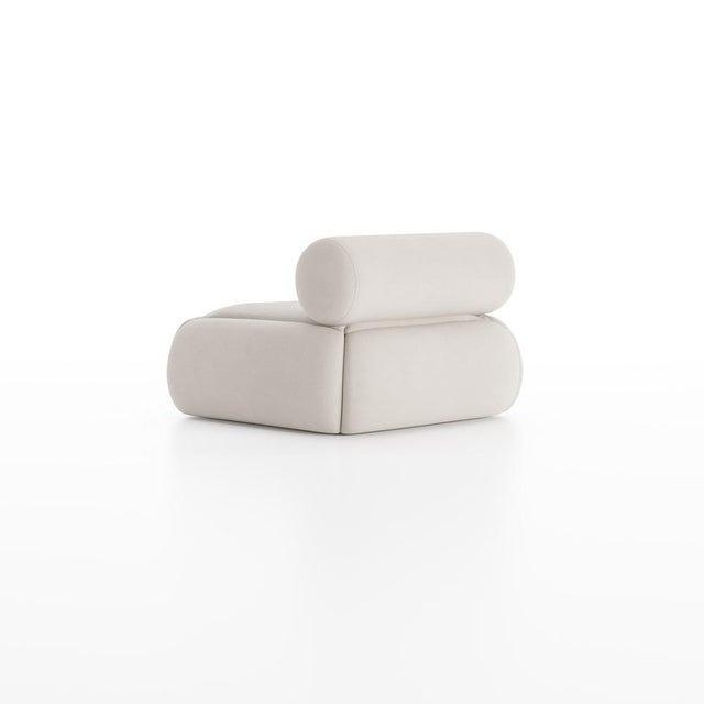 Misty Beige Lupin Sofa by Nelson Araujo For Sale - Image 6 of 12
