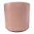 Large 60s Gainey Planter in Matte Dusty Rose Pink Glaze For Sale