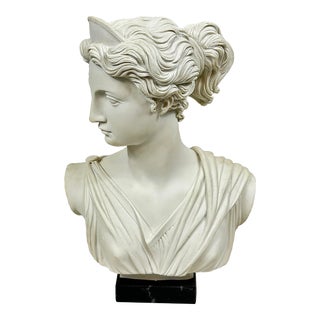 Vintage Style Italian Female Bust For Sale