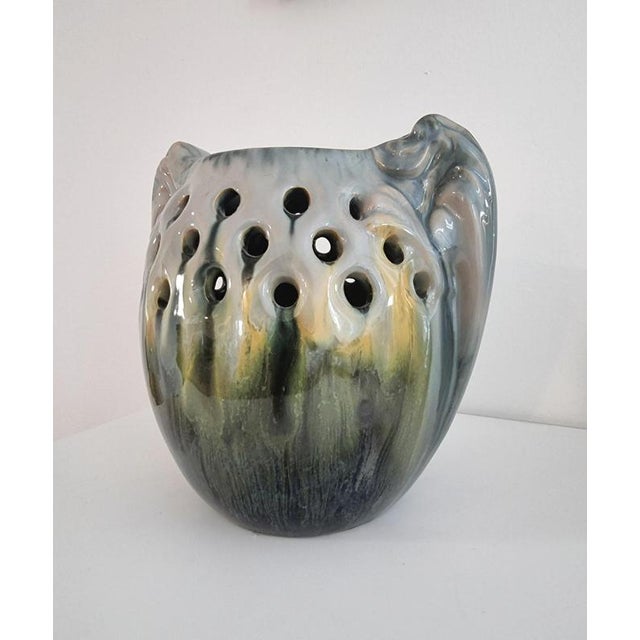 Ceramic Vase by Michael Andersen & Son, 1890s For Sale - Image 16 of 18