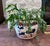 Early 20th Century Antique 13" Japanese Imari Porcelain Lotus Motif Jardiniere Planter For Sale - Image 5 of 14