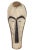 Wood Fang Mask Elongated Face Gabon African Mask 18" H For Sale - Image 7 of 7