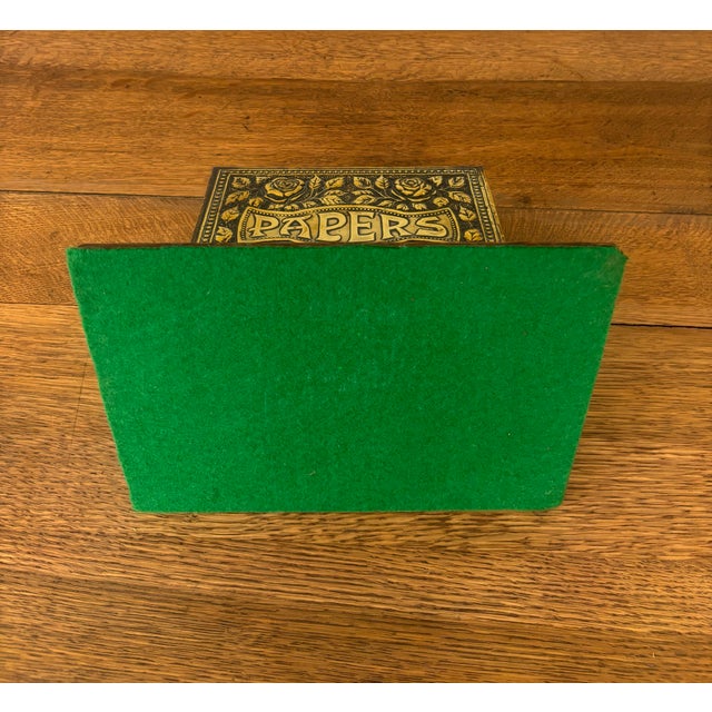 Edwardian English Paper Rack For Sale - Image 4 of 5
