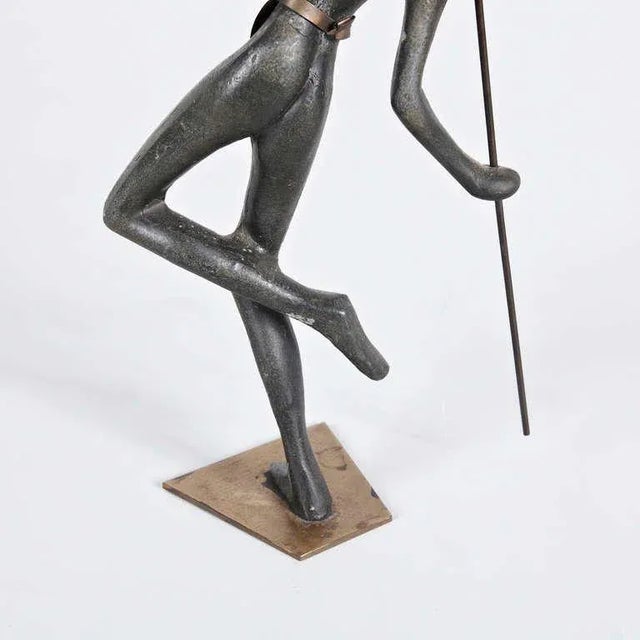 Bronze Sculpture in the style of Hagenauer, Austria, 1930s For Sale - Image 4 of 9