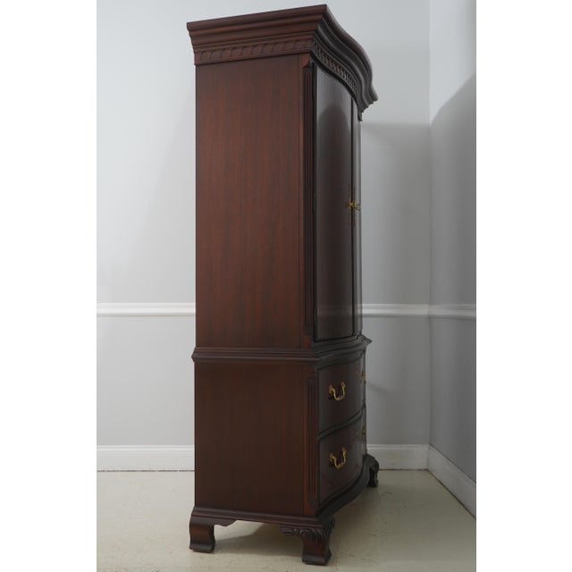 Age: Approx: 25 Years Old Details: Figural Mahogany Front Dovetailed Drawer Construction Quality Construction Large...