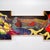 Mid-Century Modern C. 1960s Psychedelic Twelve Foot Lonng Diptych Abstract Shaped Canvas Painting For Sale - Image 3 of 11