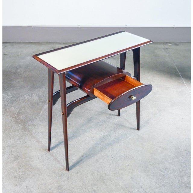 Wooden Console Table by Ignazio Gardella, 1950s For Sale - Image 4 of 10