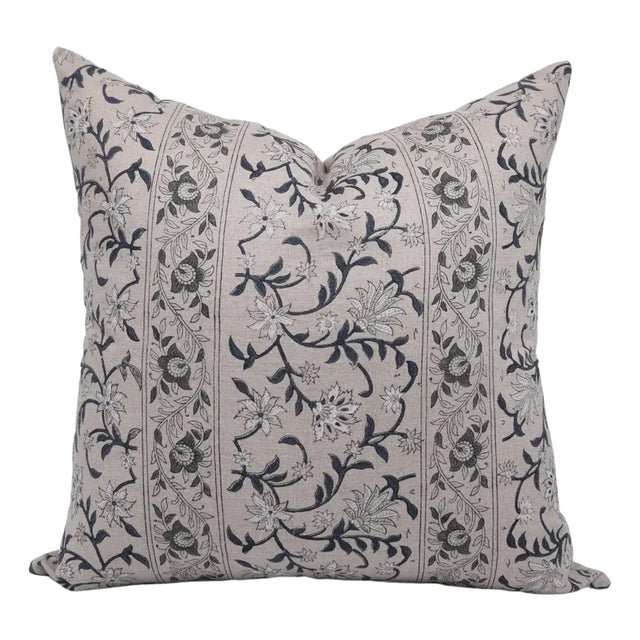 Fabdivine Decorative Cushion Cover 12x20 Inch Block Printed Home Accent- Aradhna For Sale