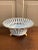Late 20th Century Reticulated Porcelain Basket With Gilt Detail and Lion Paw Feet For Sale - Image 5 of 10