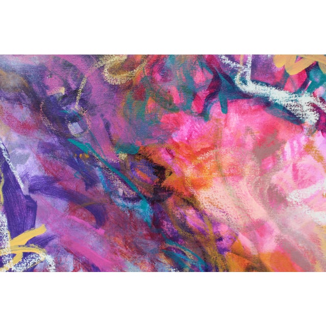 "Spellbound" Contemporary Original Abstract Painting by Lisa Finlayson For Sale - Image 4 of 12