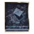 Dana 1980s Large Black Pink and Blue Geometric Memphis Style Painting For Sale