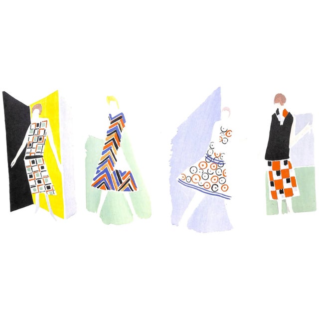 "Sonia Delaunay Art Into Fashion" 1986 Vreeland, Diana [Foreword] For Sale - Image 11 of 13