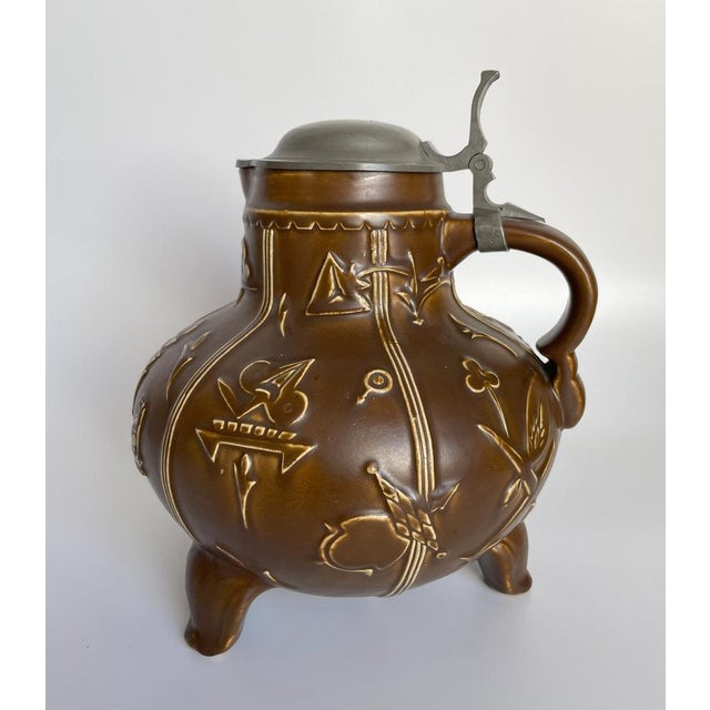 Vintage Stoneware Jug, Westerwald For Sale - Image 12 of 12