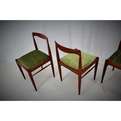 Mid-Century Dining Chairs attributed to Karel Vyčital, 1960s, Set of 4 For Sale - Image 13 of 18