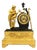 19th Century Empire Gilt Bronze Pendulum Clock For Sale
