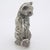 Vintage Italian Handmade Genuine Silver Sitting Cat Figurine Miniature Sculpture, Made in Tuscany (Arezzo, Italy) For Sale - Image 6 of 11