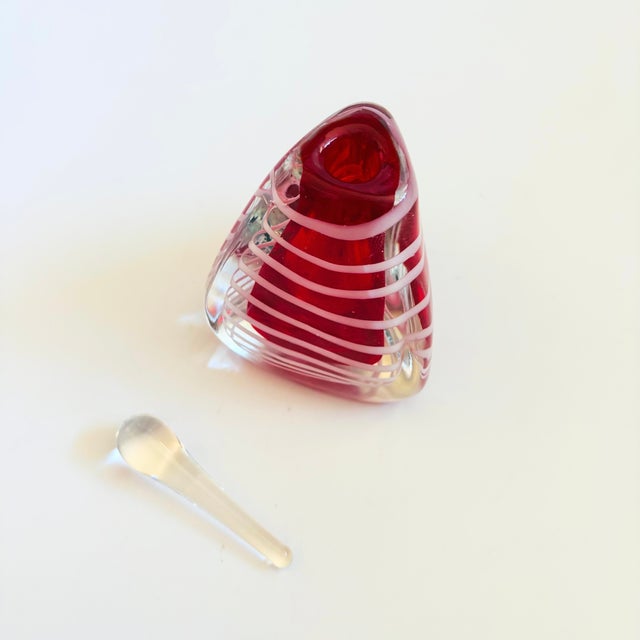 Art Glass Perfume Bottle With Dauber For Sale In San Francisco - Image 6 of 13